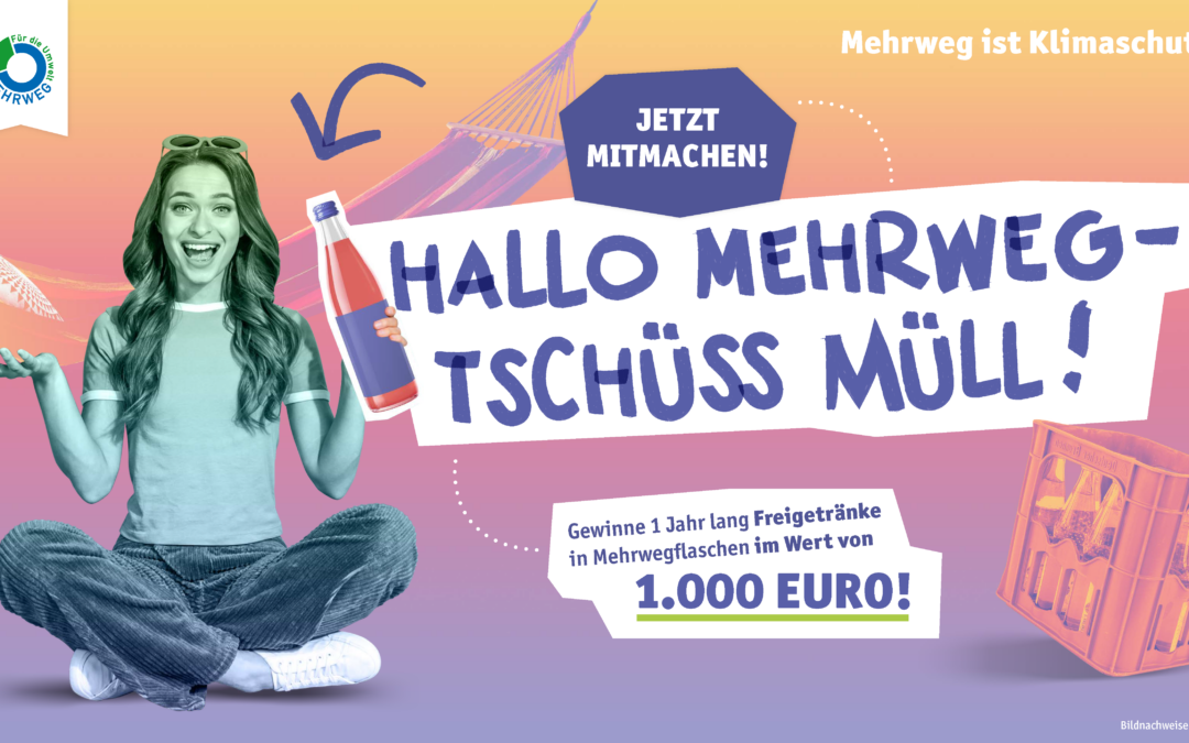 Allianz für Mehrweg / Kampagne „Mehrweg ist Klimaschutz“