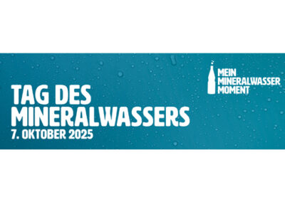 Tag des Mineralwassers am 7. Oktober 2025