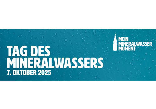 Tag des Mineralwassers am 7. Oktober 2025