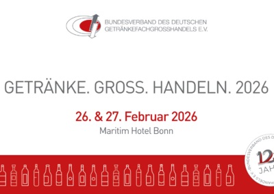 Branchenevent GETRÄNKE. GROSS. HANDELN. 2026